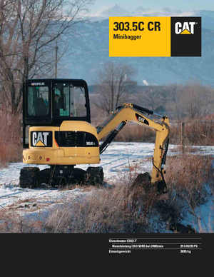 Miniescavatori Caterpillar 303C CR