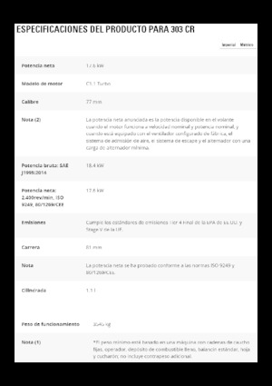 Miniescavatori Caterpillar 303 CR