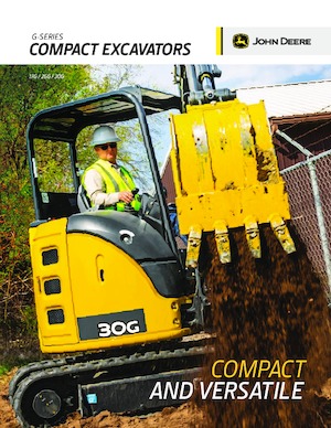 Miniescavatori John Deere Construction 30G