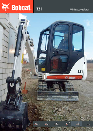 Miniescavatori Bobcat 321 K