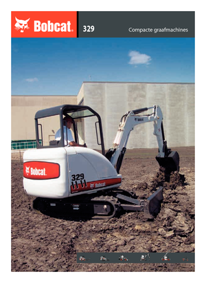 Miniescavatori Bobcat 329