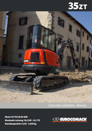 Miniescavatori Eurocomach 35 ZT