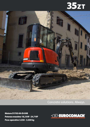 Miniescavatori Eurocomach 35 ZT