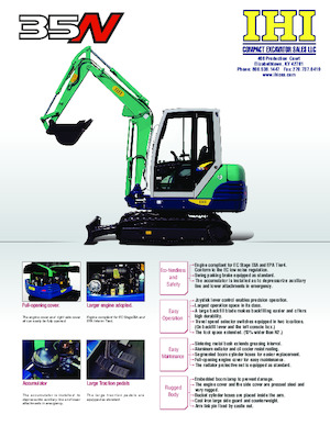 Miniescavatori IHI 35N-3