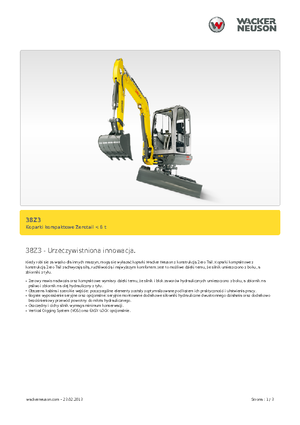 Miniescavatori Wacker Neuson 38 Z 3