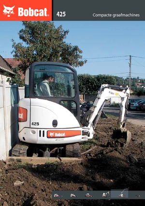 Miniescavatori Bobcat 425