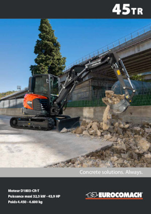 Miniescavatori Eurocomach 45 TR