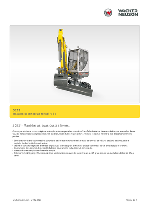 Miniescavatori Neuson 50 Z 3
