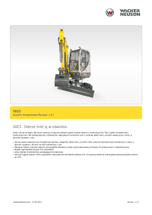 Miniescavatori Neuson 50 Z 3