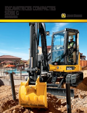 Miniescavatori John Deere Construction 35G