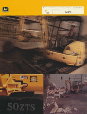 Miniescavatori John Deere Construction 50ZTS