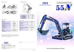 Miniescavatori Kato 55N4