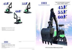 Miniescavatori Kato 55V4-F