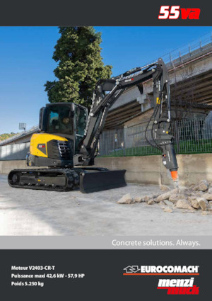 Miniescavatori Eurocomach 55va