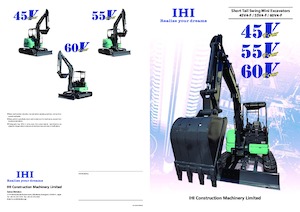 Miniescavatori Kato 60V4-F