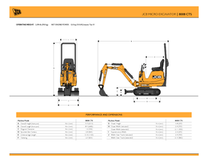 Miniescavatori JCB 8008