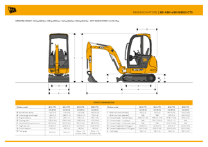 Miniescavatori JCB 8018 CTS
