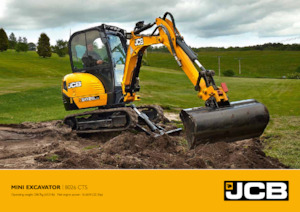 Miniescavatori JCB 8026 CTS