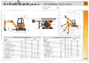 Miniescavatori JCB 8032 Z