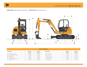 Miniescavatori JCB 8045 ZTS