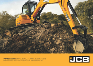 Miniescavatori JCB 8050 RTS