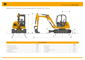 Miniescavatori JCB 8055 RTS