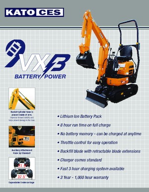 Miniescavatori Kato 9VXB