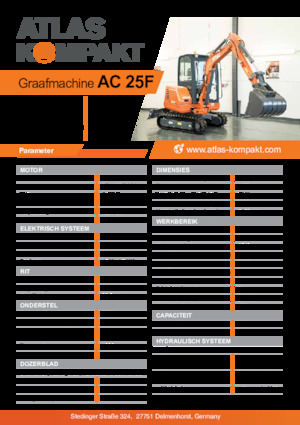 Miniescavatori Atlas Kompakt AC 25F 