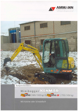 Miniescavatori Yanmar B 15-3 EX
