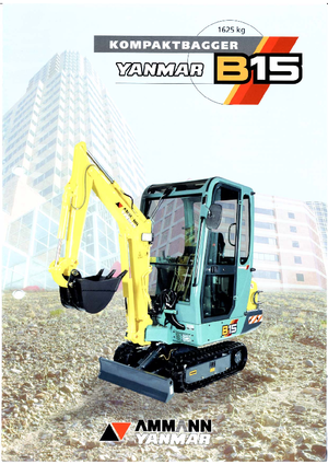 Miniescavatori Yanmar B 15-3