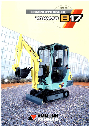 Miniescavatori Yanmar B 17