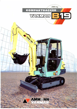 Miniescavatori Yanmar B 19