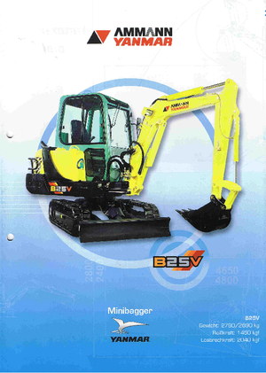 Miniescavatori Yanmar B 25 V