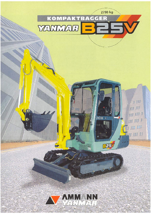 Miniescavatori Yanmar B 25 V