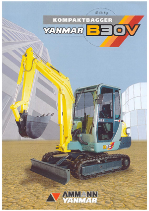 Miniescavatori Yanmar B 30 V