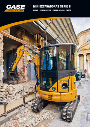 Miniescavatori Case CX35B ZTS