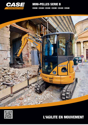 Miniescavatori Case CX35B ZTS