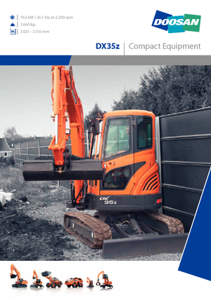 Miniescavatori Develon DX35Z