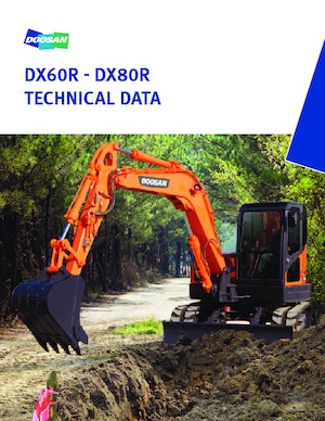 Miniescavatori Doosan DX 60 R