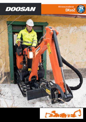 Miniescavatori Doosan DX10Z