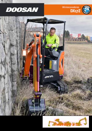 Miniescavatori Develon DX17Z