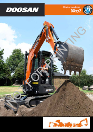 Miniescavatori Doosan DX27Z-7