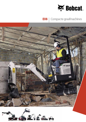 Miniescavatori Bobcat E08