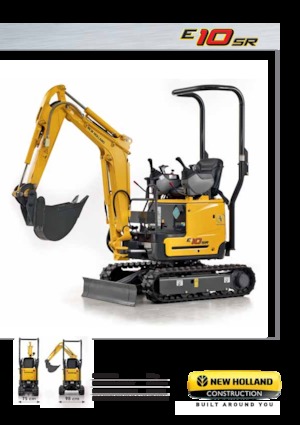 Miniescavatori New Holland E10SR