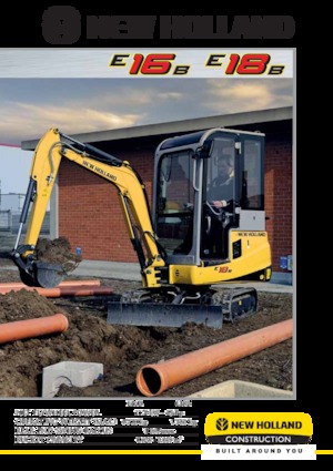 Miniescavatori New Holland E16B