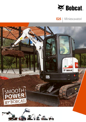 Miniescavatori Bobcat E25