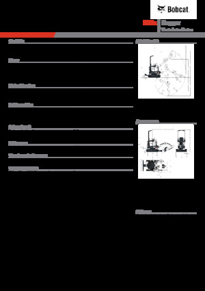 Miniescavatori Bobcat E10z