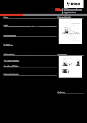 Miniescavatori Bobcat E17z