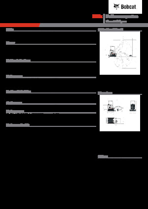 Miniescavatori Bobcat E17z