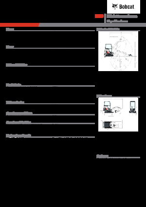 Miniescavatori Bobcat E19